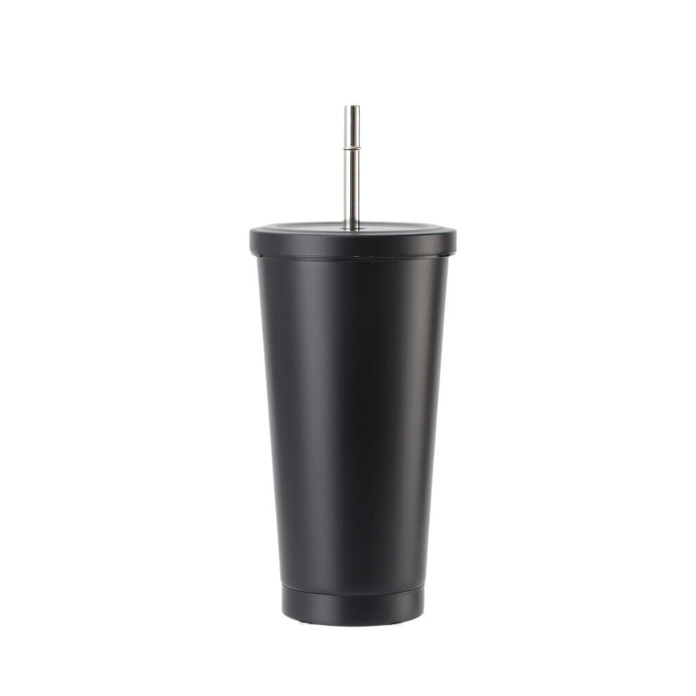 Kikidex (As Show, One Size) Insulated Mug - Leakproof Stainless Steel Coffee Thermos, For Cold/Hot Drinks, 100% Airtight Insulated Coffee Mug (500Ml)