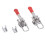 2Pcs Toggle Clamp Pull Riegel Einstellbare 1