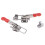 2Pcs Toggle Clamp Pull Riegel Einstellbare 9