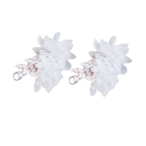 1 Par Blomsterflickshandskar Barnhandskar Till Bröllop Cosplay
