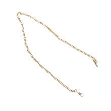 Classic Metallöverdragen Urkedja Jeanbygel 65 Cm Guld