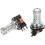 (As show, One size) H15 LED Headlight Bulbs 80W Bright White DRL Replacement 2-Pack 2