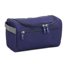 (navy blue)Travel Cosmetic Bag To Hang Wash Bag