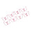Durable Pink Butterfly Paperclips - Stylish Compact and Multipurpose 10