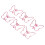 Durable Pink Butterfly Paperclips - Stylish Compact and Multipurpose 5
