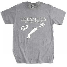 (XL, grey) Men Cotton T Shirt Summer Tops The Smiths "the Queen Is Dead" - T-shirt, 1980's Indie, Morrissey Bigger Size Homme Black T-shirt