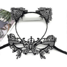 (color 16)2pcs Sexy Lovely Women Fashion Lace Cat Ears Headband Hair Accessories