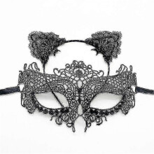 (color 13)2pcs Sexy Lovely Women Fashion Lace Cat Ears Headband Hair Accessories