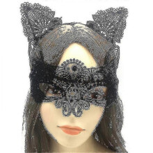 (color 7)2pcs Sexy Lovely Women Fashion Lace Cat Ears Headband Hair Accessories