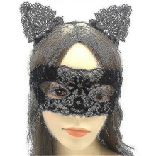 (color 12)2pcs Sexy Lovely Women Fashion Lace Cat Ears Headband Hair Accessories
