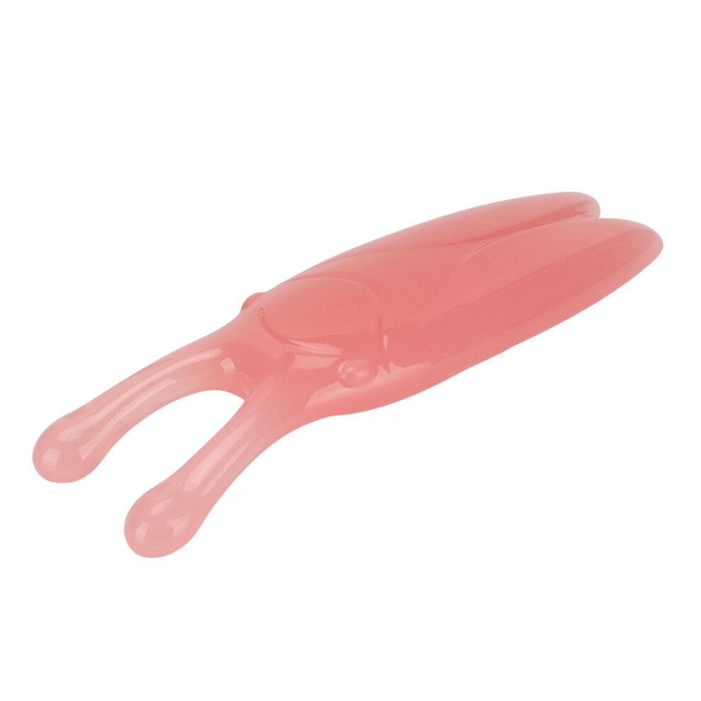 Pink Nose Massager & Gua Sha Nose Tool For Reducing Alar Puffiness Lightweight