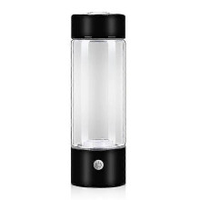 (red) Rich Hydrogen Water Bottle Electrolytic Water Cup Lonizer Generator