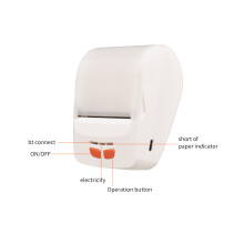 Tragbarer 58 mm Thermoquittungsdrucker mit 2000 mAh Akku