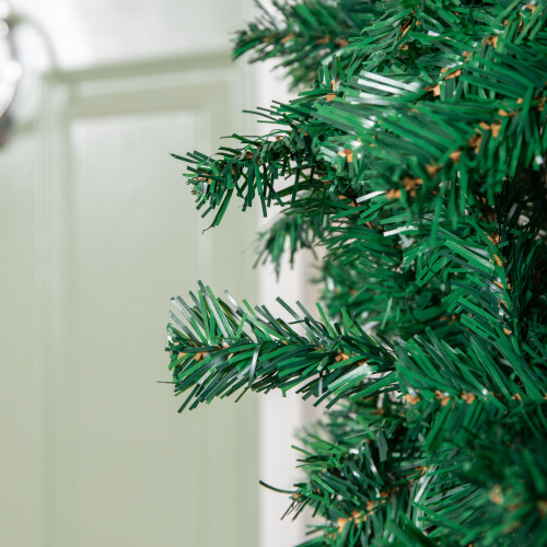 Samuel Alexander 8ft (2.55m) Samuel Alexander Double Door Plain Green Christmas Tree Arch with 2000 Tips 1