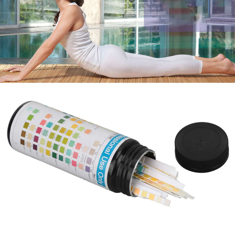 Urine Ketone Test Strips 100 pcs for Home Use, Blood Glucose Reagent