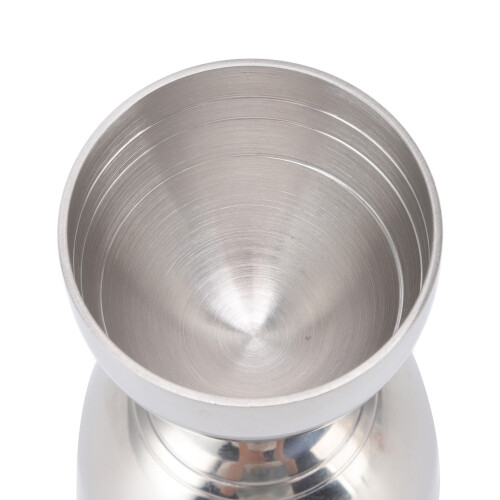 Efficient 30/60ml Shot Measure Jigger in Silver for Professional Cocktails 2
