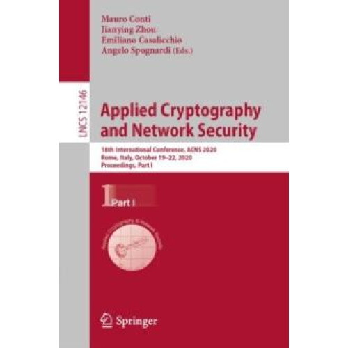 Applied Cryptography and Network Security Paperback Book