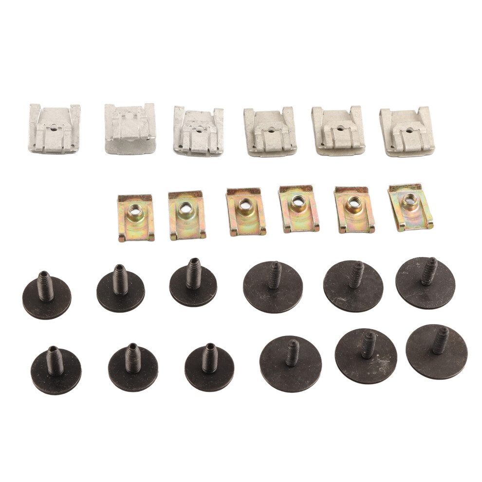 Engine Fastener Kit 24Pcs For Benz CâClass W203 W204 Cl203 Models 8471356857952