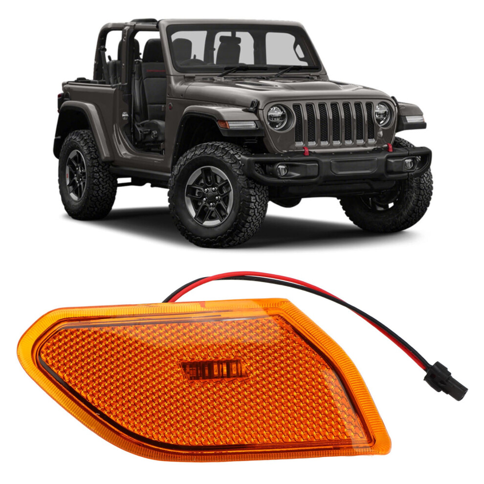 Durable Abs Led Side Marker For Jeep Gladiator 2020Â2021 Right Side Light 9451356858530