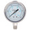 Manometer, Edelstahl, 1/4 Zoll NPT, 1