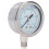 Manometer, Edelstahl, 1/4 Zoll NPT, 2