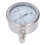 Manometer, Edelstahl, 1/4 Zoll NPT, 9