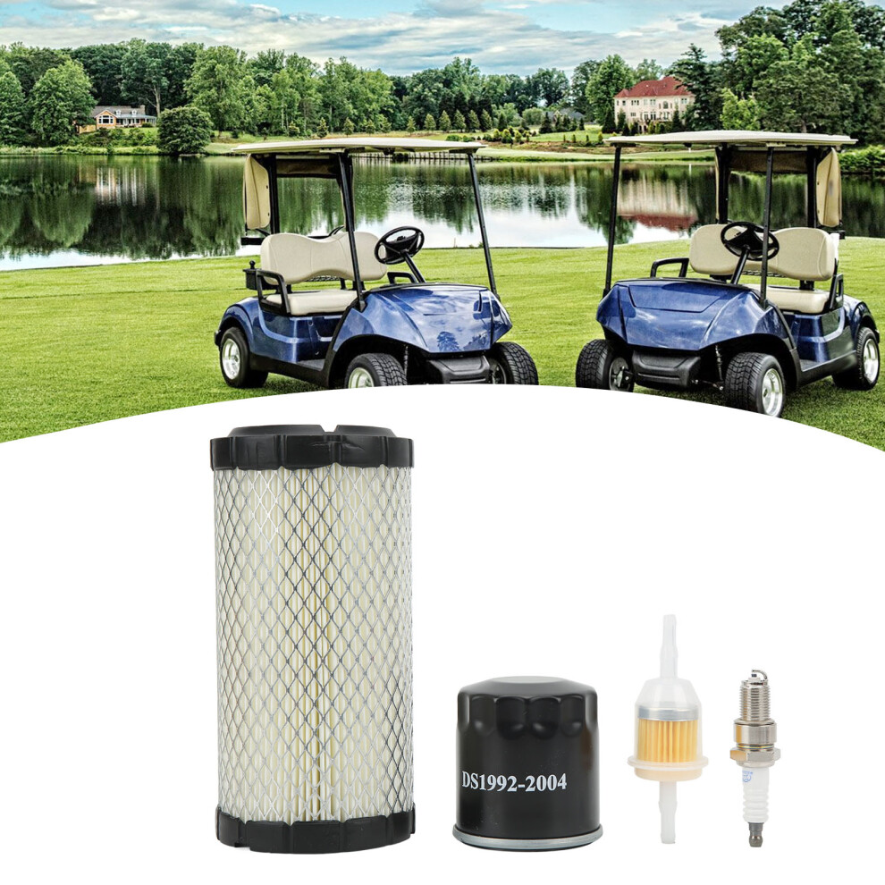 Complete Ezgo Rxv 2008ÂUp Air Fuel Oil Filter & Spark Plug Kit 3701356860764