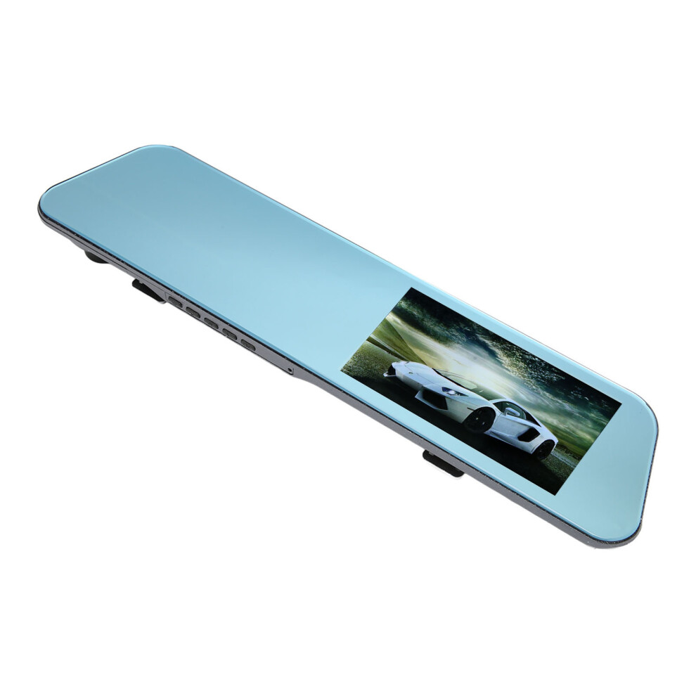12Mp Dash Cam Rearview Mirror 1080P 4.3In Display Parking Monitor 4681356860690