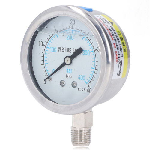 Vakuum-Manometer, klares Zifferblatt, 2