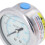 Vakuum-Manometer, klares Zifferblatt, 13