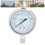 Vakuum-Manometer, klares Zifferblatt, 12