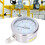 Vakuum-Manometer, klares Zifferblatt, 11