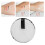 Tragbarer runder Make-up-Entferner-Schwamm, 5