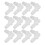 12Pcs Kunststoff Schlauch Barb Fitting Ellenbogen 3