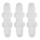 12Pcs Kunststoff Schlauch Barb Fitting Ellenbogen 9