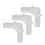 12Pcs Kunststoff Schlauch Barb Fitting Ellenbogen 6