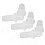 12Pcs Kunststoff Schlauch Barb Fitting Ellenbogen 5