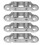 4PCS Edelstahl Pulley Doppel Stick Geräuscharm 1
