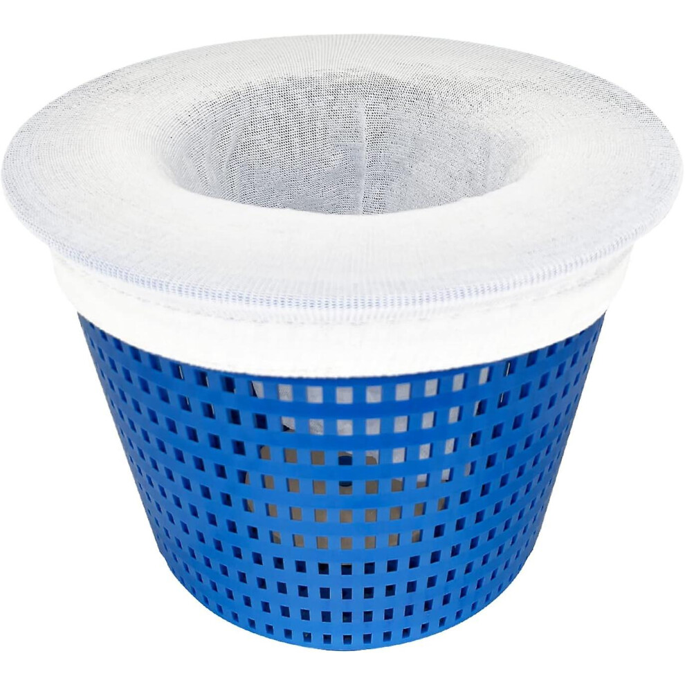 Kikidex (As Show, One Size) Set Of 30 Pool Skimmer Socks For Skimmer Baskets - Universal Nylon Prefilter Socks For Pool Skimmers, Protects Against Debris