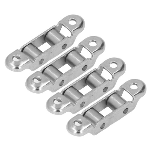 4PCS Edelstahl Pulley Doppel Stick Geräuscharm 1