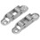 4PCS Edelstahl Pulley Doppel Stick Geräuscharm 10