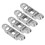 4PCS Edelstahl Pulley Doppel Stick Geräuscharm 3