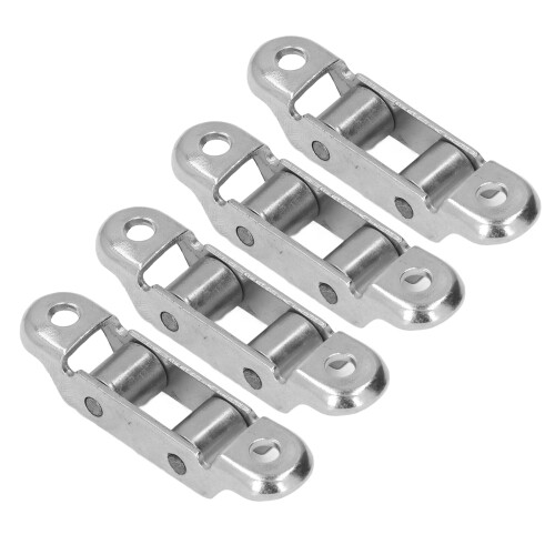 4PCS Edelstahl Pulley Doppel Stick Geräuscharm 2