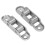 4PCS Edelstahl Pulley Doppel Stick Geräuscharm 9
