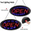 (As show, One size) Led Open Sign With Remote, Super Bright Motorized Illuminated Business Sign, Timer Function, 2 Light 2