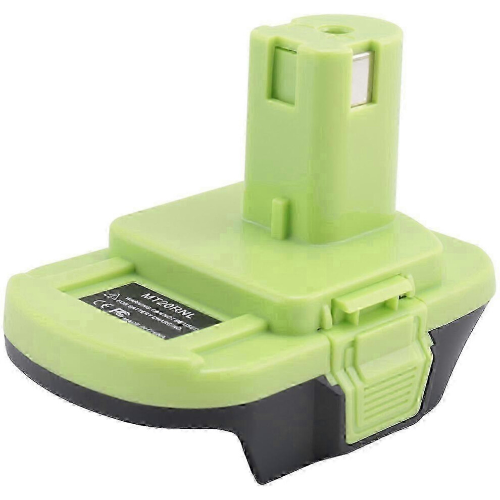 Kikidex (As Show, One Size) Mt20rnl Battery Adapter Use For Ryobi 18V Tools,Converts For Makita