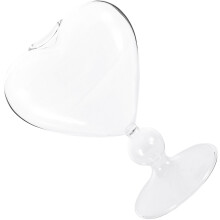 1 St Hjärtformad Cocktailmugg Av (Transparent)