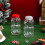 10Pcs Jul Dryckflaskor Festlig Saft Mjölkflaskor Present 4
