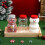 10Pcs Jul Dryckflaskor Festlig Saft Mjölkflaskor Present 3