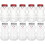 10Pcs Jul Dryckflaskor Festlig Saft Mjölkflaskor Present 11